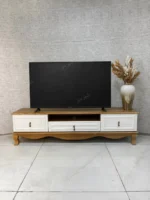 میز تلویزیون مدل 1060 سفید بلوط - Image 5