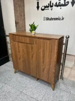 جاکفشی مدل آریا قهوه ای تیره - Image 3