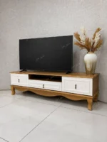 میز تلویزیون مدل 1060 سفید بلوط - Image 3