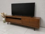میز تلویزیون مدل کاج سناتور گردویی - Image 2