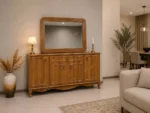 آینه و کنسول مدل 1060 بلوط