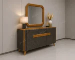 آینه و کنسول مدل 300 طوسی بلوط - Image 5