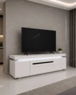 میز تلویزیون مدل لینوکس سفید براق - Image 3